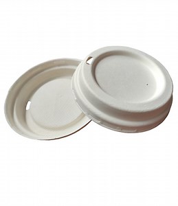 [Hot Item] Disposable Paper Cup Cover 100% Biodegradable Paper Lids for Coffee Cup