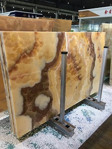 [Hot Item] Yellow Wooden Marble Floor Tile for Hospitality Renovation