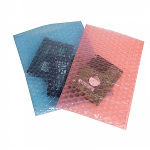 [Hot Item] ESD Safe Pink Anti-Static Bubble Bags for Electronics