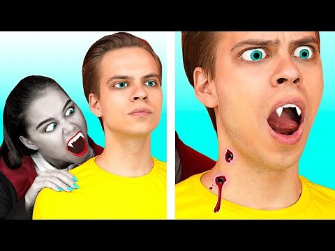 Vampire at school! Awkward Moments and Pranks