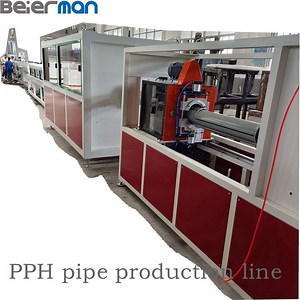 [Hot Item] 50mm to 160mm Cold Resistant Pph Pipe Extrusion Line Popular in Central Asia Market