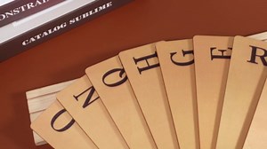 Chivertion 26 Pcs Library Alphabet Book Dividers Wooden Vinyl Record Dividers Organizer Separators 26 Alphabetical A-z Dividers Bookshelf Markers for Shelves Cds, Albums, Books(Wood Color)