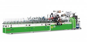 [Hot Item] Automatic PUR Hot Melt PVC Film Wrapping Machine for Windows and Doors Frame