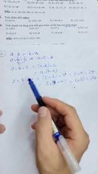 6th Grade Math - Quick Calculation - Commutative and Associative Properties of Multiplication #ma...