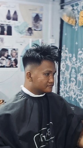 Saan aabot ₽85 pesos mo💇‍♂️👌 Knoww Well #gembarbersalonandspa #fade #fypシ゚ #barbering #hairstyle | Jhon Milren Planas Noble