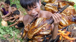 Primitive - Cooking Chicken Recipe And Eating so yummy in the forest | Daily Cooking