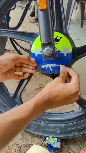 Alloy wheel new design 😎🤩💯 . . . #splendor #trendingsongs #modification #viral | Soheb Modification