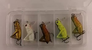 New Design 3.5cm 3g Insect Fishing Lure High Simulation Grig Wobbler Fishing Bait Stocking Items for Wholesale