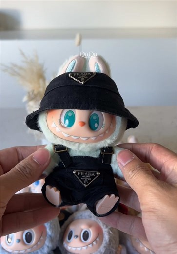 Which Prada fitted Labubu are you taking? 😊 #labubu #secretlabubu #labubuprada #labubudesigner #cocacolalabubu #clothesforlabubu #labubuclothes #labubuoutfit #labubuaccessories #popmart #fyp #foryou #cute #toys