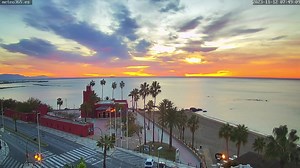 15 reactions | Amazing sunrise #Benalmadena Costa del Sol - LIVE https://meteo365.es/livecams/benalmadena-bilbil.php | Spainweather | Facebook