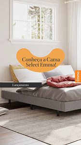 Tem lançamento Emma com 60% OFF passando na sua timeline! 🤩​ Conheça a Cama Select e descubra que seu quarto pode ser muito mais prático e moderno do que você imaginava!​ #PortfolioEmma #Colchão #Dormir #Emma #DormirBem #DiasON #NoitesOFF | Emma Colchões Brasil