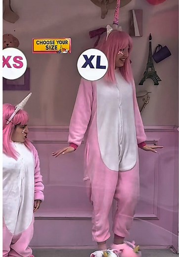 XS unicorn vs XL unicorn 🦄💜 #funnyvideo