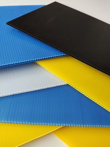 [Hot Item] Black UV Treatment Fluted Polypropylene Board PP Corrugated Sheet