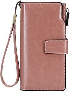 Ladies Wallet Phone Wallets Wristlet Wallets For Women Pink Purses