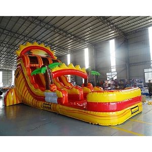 [Hot Item] Waterslide Pool Commercial Inflatable Water Slide for Kid Bouncy Castle Bouncer Adult Large Big Cheap Bounce House Jumper