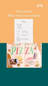 Everyone has a passion. Ours are pizza and creativity. What are yours? 🍕✨ #FaberCastell #CreativityInYourHands | Faber-Castell