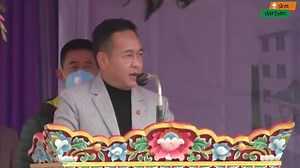 Speech of Hon’ble Chief Minister Of Sikkim Shri. Prem Singh Tamang laid the foundation stone of Smart Police Station cum Crises Response Centre under Namchi Smart City at the premises of Namchi Police Station, today. The event was also graced by UDD Minister Sh. Arun Upreti accompanied by Transport Minister Sh. Sanjeet Kharel. | SKM Darpan