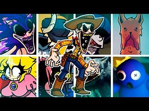 MY NEW PLAYTHING but Every Turn a Different Character Sings🎙 (FNF My New Plaything BETADCIU)