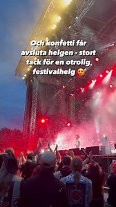 Snipp, snapp, snut så var denna festivalhelg slut! 🖤 Stort tack för den här gången otroliga ni! | Gefle Metal Festival