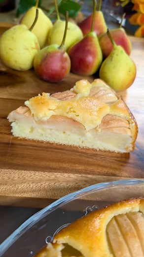 Full recipe on YouTube and blog 👉 link in bio 👈 “From backyard pears to a shiny glazed cake 🍐✨ This moist pear cake is simple, rustic, and perfect with coffee! Who wants a slice? ☕ #PearCake #EasyDessert #HomeBaking #FruitCake #BalkanRecipes #CakeLovers” #baking #homemade #food #yummy #dessert #recipevideo #dough #BalkanRecipes | Sugar Artistri