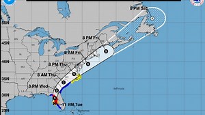 Elsa regains hurricane status; threat of storm surge along west coast of Florida