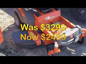 2022 Husqvarna® Power Residential Zero-Turn Mowers Z242F