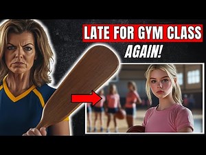 Real-Life School Punishment Story: ‘Late for Gym Class’ | Illustrated Story | Spanking | Paddling