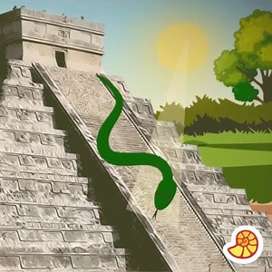 Did you know that In Chichen Itza, Mexico, during the Spring and Autumn Equinox, sunrays creates a shadow across the Kukulkan Pyramid that gives the appearance of a serpent slithering down the staircase? Find out more interesting facts on Who's there Saturdays & Sundays from 15:45 :) | Da Vinci