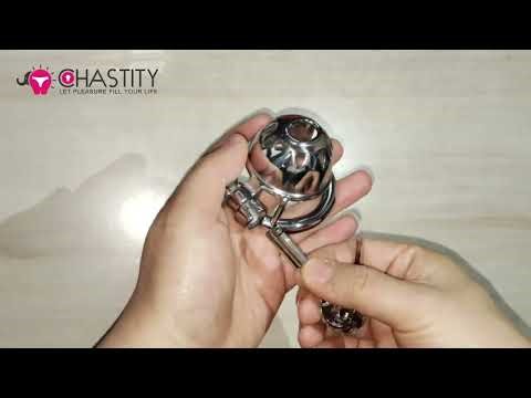 MChastity - Small Stainless Steel PA Chastity Cage