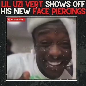 Lil Uzi Vert flaunts his new face peircings 👨🏾‍🎤 #liluzivert #facepiercings #fyp | soseriuzradio