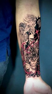 Black clover tattoo #blackcloverfans | Black clover fans