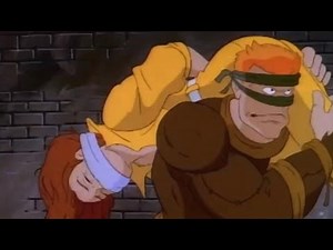 April O’Niel Bound & Gagged Compliation