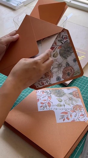 Burnt Orange Wedding Invitation🍊 Message us to order 💌 #lecandaze #weddinginvitations #foiledinvitations #invitationph #invitationcard #weddingph #invitationcard #craftingbusiness Part 4 | Le Candaze Digitals & Crafts