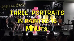 Pricasso 3 five minute portraits live on stage
