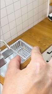 Mini sink 💦🐠 #miniature #minikitchenset #asmr