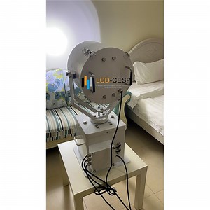 Long-Distance Marine LED Searchlight 200 W Up to 5 km with 350° Rotating Head, Manual and Remote Control, Stainless Steel Anti-Corrosion Design for Offshore Use