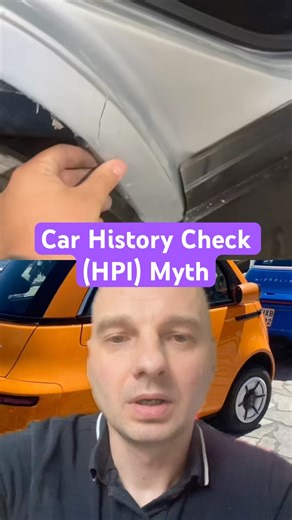 Car History Check (HPI) Myth