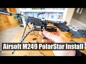 Installing A PolarStar Jack Into An M249