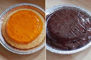 Woman shares how to make a giant Jaffa cake at home and it couldn't be easier