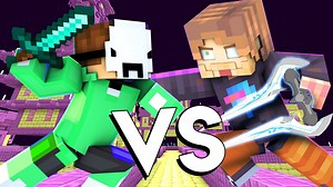 Dream VS MrBeast REMATCH – Minecraft FIGHT Animation