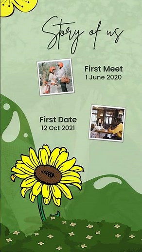 Engagement Invitation Video Theme 6 - Canva Template | Engagement Party Invitation Video