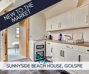 📍 New Property Alert! Sunnyside Beach House, Golspie! Offers Over £100,000. Discover this exceptional 2-storey property located directly on Golspie Links, offering unparalleled sea views. The first floor features an open-plan living/kitchen area with a balcony perfect for coastal admiring, plus two comfortable bedrooms and a shower room. The generous ground floor presents a fantastic opportunity for expansion or customisation, currently configured with a garage, utility, and multiple storage ro