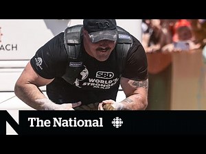 #TheMoment a Canadian was crowned World's Strongest Man