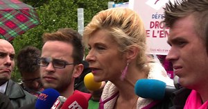 Mariage pour tous: Frigide Barjot, l'égérie débordée par sa droite