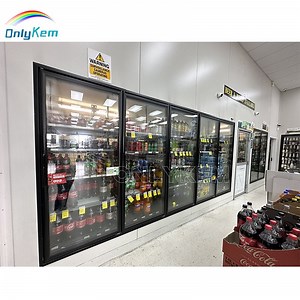 [Hot Item] Liquor Store Display Walk-in Cooler Glass Door Cooler Room