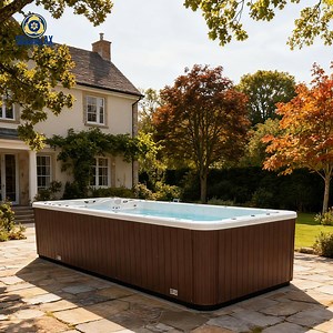 [Hot Item] Sparelax Balboa System acrylic Swim SPA Whirlpool Lockable Cover for 6 Adults