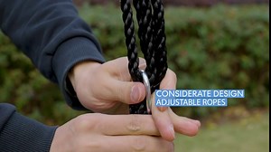 VIVOHOME 47.6 Inch 600 lbs Giant Platform Rectangle Saucer Tree Swing Kids Adults, 900D Oxford Waterproof Frame, 2 Tree Hanging Straps Included, Colorful