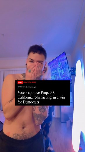 Prop 50 PASSED! California just made history, again. (,: | Dominic Pérignon