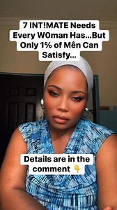 7 Int!mate needs every w0man has...But only 1% of mên can satisfy... | Real Talk with Ebbie