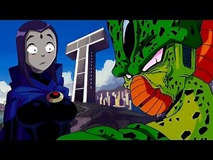 CELL ABSORBS RAVEN (DBZ x Teen Titans Comic Dub)